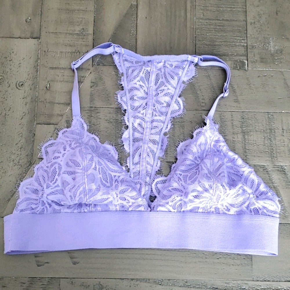 Victoria's Secret PINK lace triangle bralette